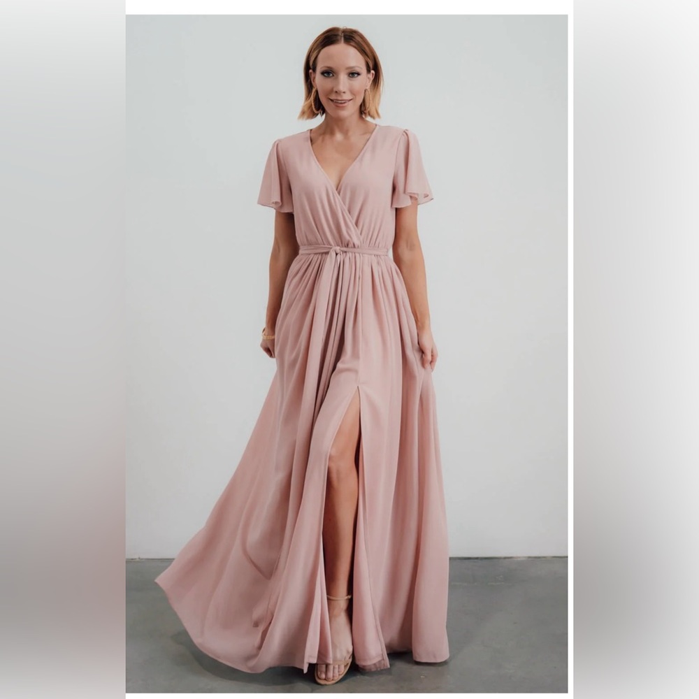 Baltic born maxi dress in color dusty rose. Worn once!